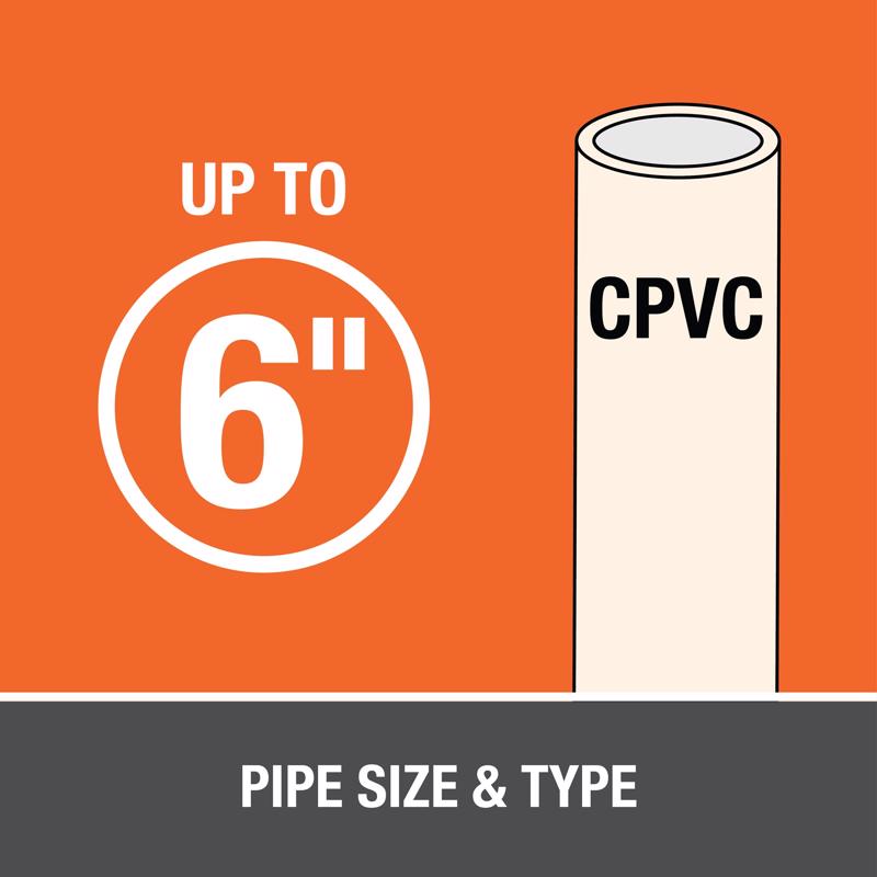 Oatey Orange Cement For CPVC 8 oz