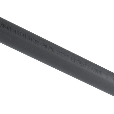 B&K Schedule 80 PVC Nipple 3/4 in. D X 48 M L 345 psi