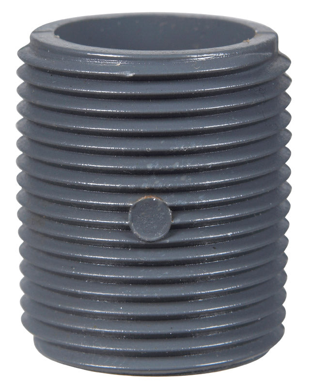 B&K Schedule 80 1 in. MIP X 1 in. D MIP PVC Close Nipple