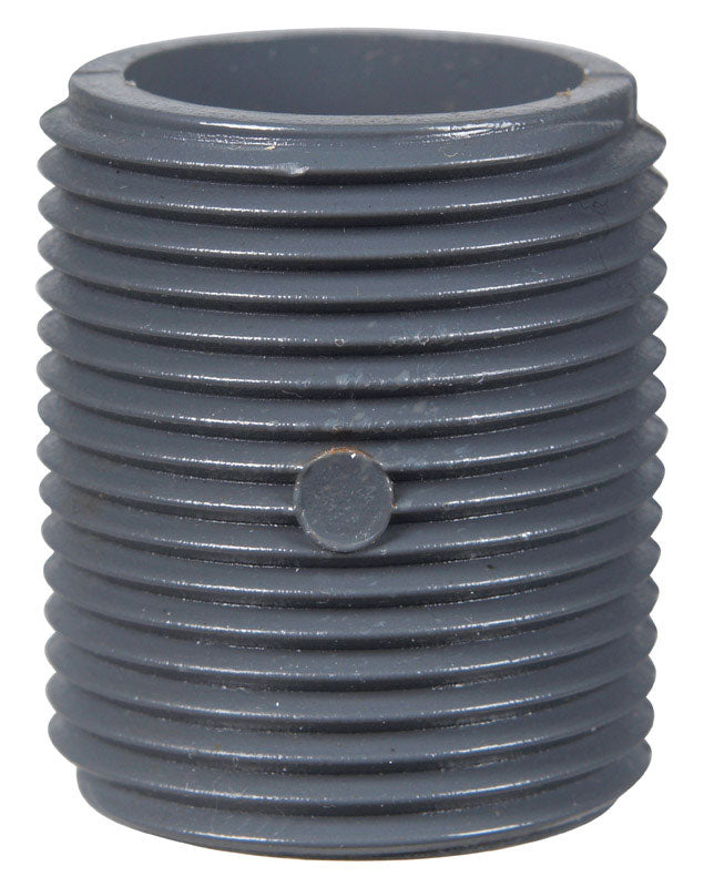 B&K Schedule 80 1-1/2 in. MIP X 1-1/2 in. D MIP PVC Close Nipple