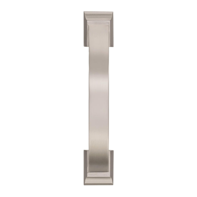 Amerock Candler Transitional Arch Cabinet Pull 3 in. Satin Nickel Silver 5 pk