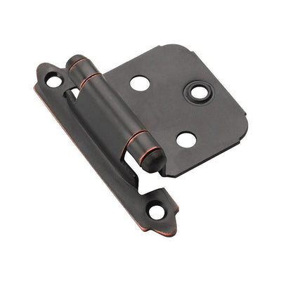 Amerock 1-13/16 in. W X 2-3/4 in. L Oil Rubbed Bronze Steel Variable Hinge 10 pk