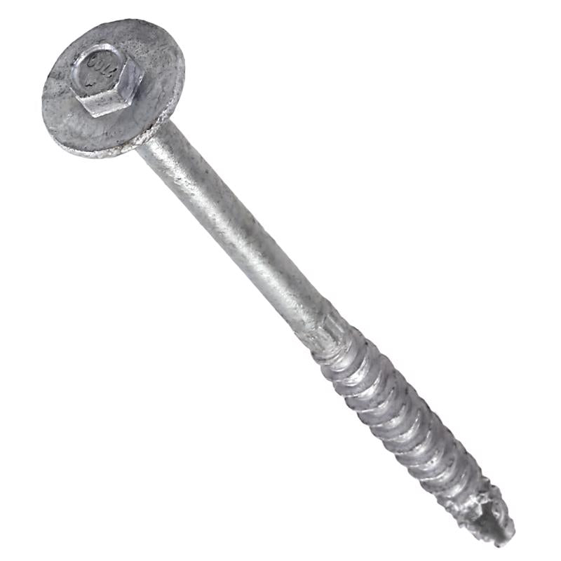 Simpson Strong-Tie Strong-Drive No. 2 Sizes X 4 in. L Star Hex Washer Head Serrated Structural Screw