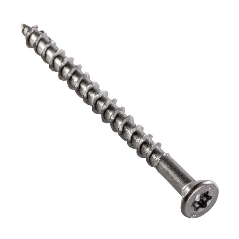 Simpson Strong-Tie No. 10 Sizes X 2-1/2 in. L Lobe Flat Head Deck Screws 1 lb 82 pk