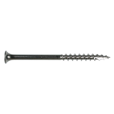 Simpson Strong-Tie No. 8 Sizes X 2-1/2 in. L Square Bugle Head Deck Screws 22 lb 2000 pk