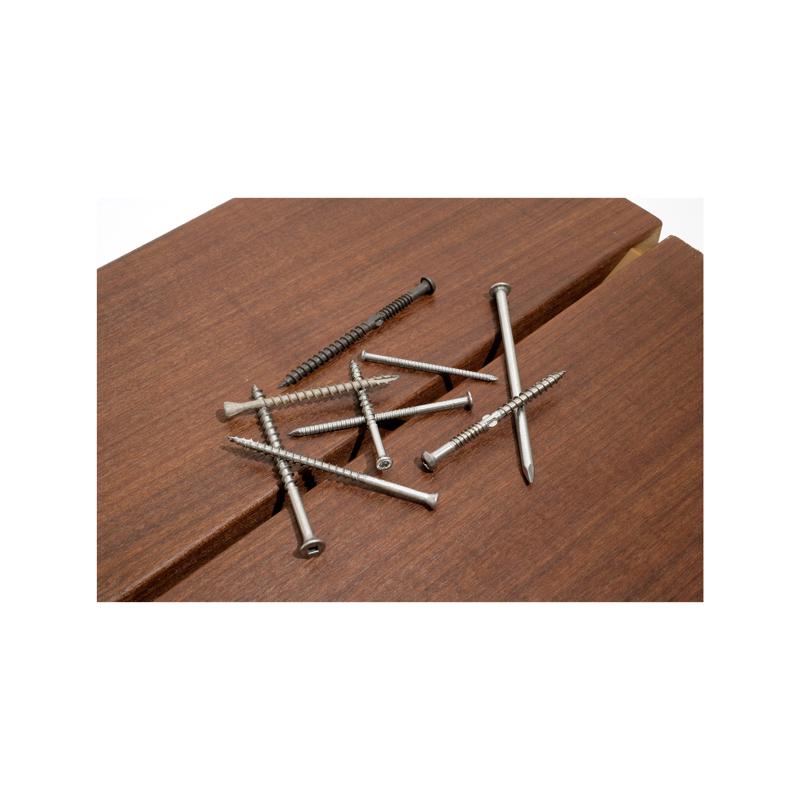 Simpson Strong-Tie No. 8 Sizes X 2-1/2 in. L Square Bugle Head Deck Screws 22 lb 2000 pk