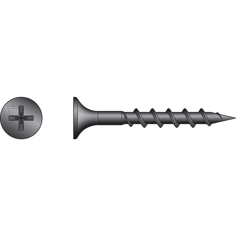 Simpson Strong-Tie Quik Drive No. 6 Sizes X 1-1/4 in. L Phillips Coarse Drywall Screws 10 lb 2500 pk