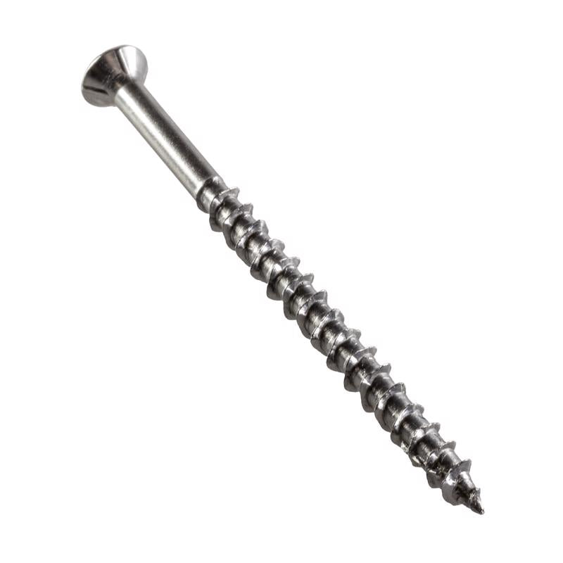 Simpson Strong-Tie No. 10 X 3 in. L Lobe Stainless Steel Box Exterior Wood Screw 68 pk