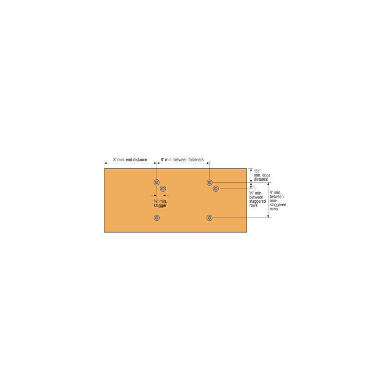 Simpson Strong-Tie Strong-Drive No. 2 Sizes X 6 in. L Star Hex Washer Head Serrated Structural Screw
