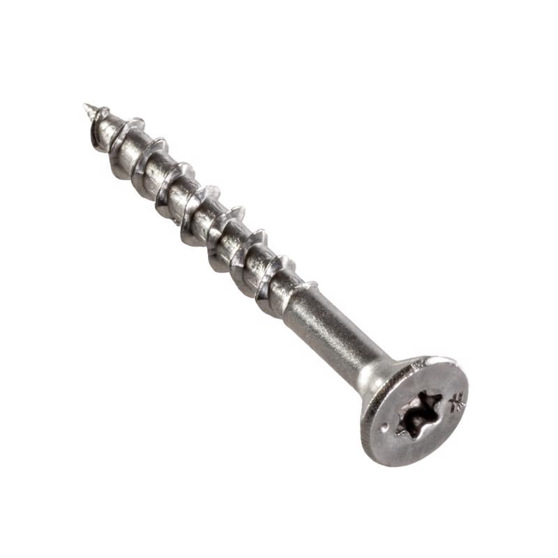 Simpson Strong-Tie No. 8 Sizes X 1-5/8 in. L Lobe Flat Head Deck Screws 1 lb 150 pk