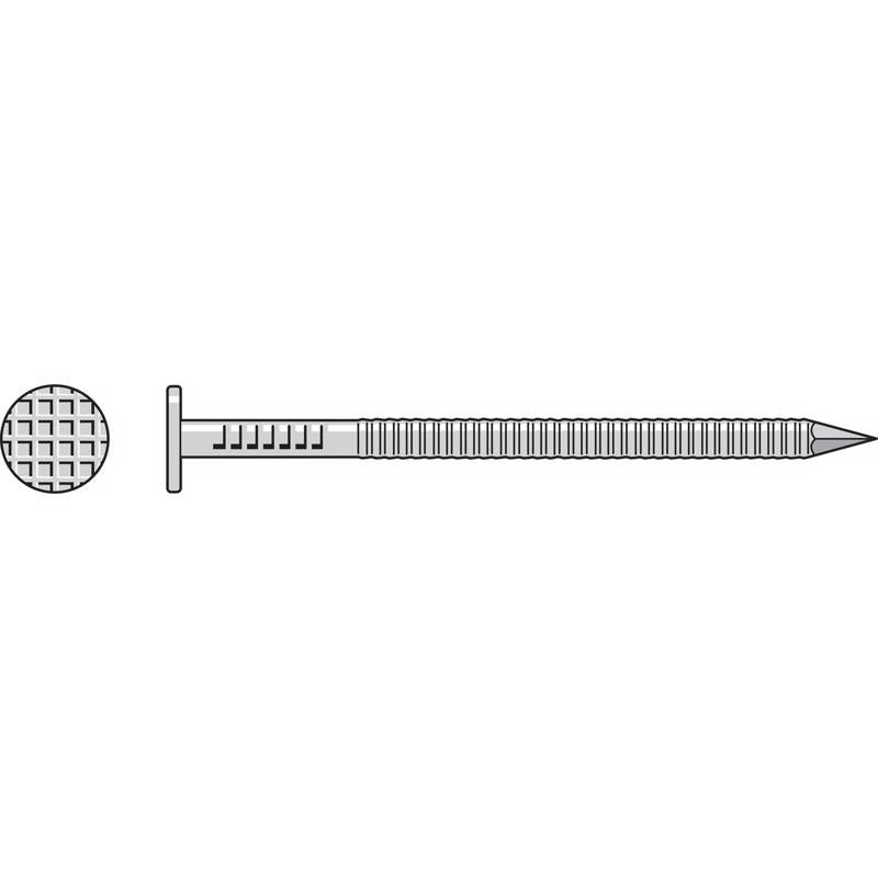 Simpson Strong-Tie 3D 1-1/4 in. Siding Coated Stainless Steel Nail Round Head 25 lb