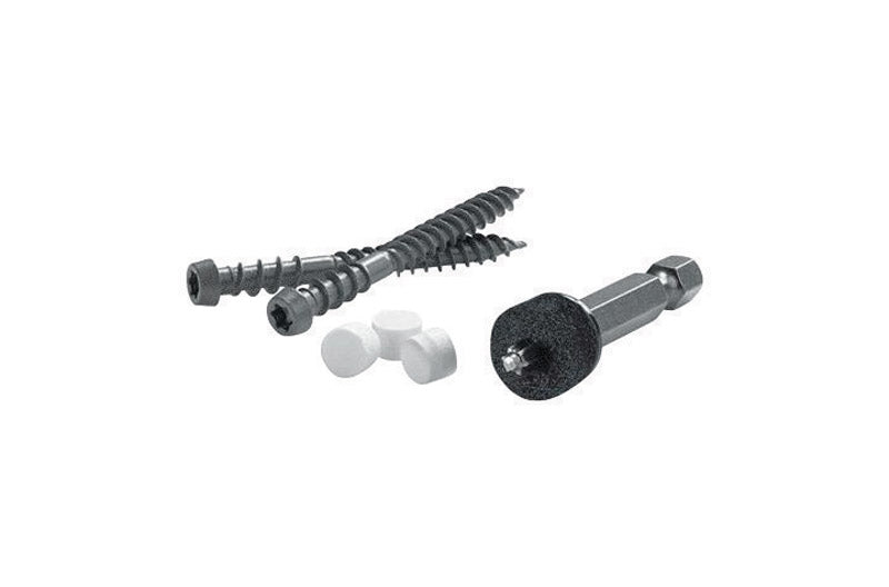 FastenMaster Cortex No. 2 in. X 2 in. L Square Trim Head Deck Screws and Plugs Kit