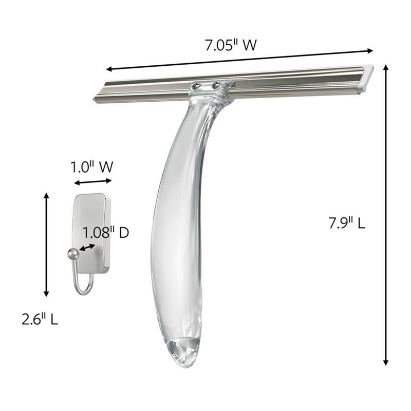 3M Command Small Metal Bath Squeegee