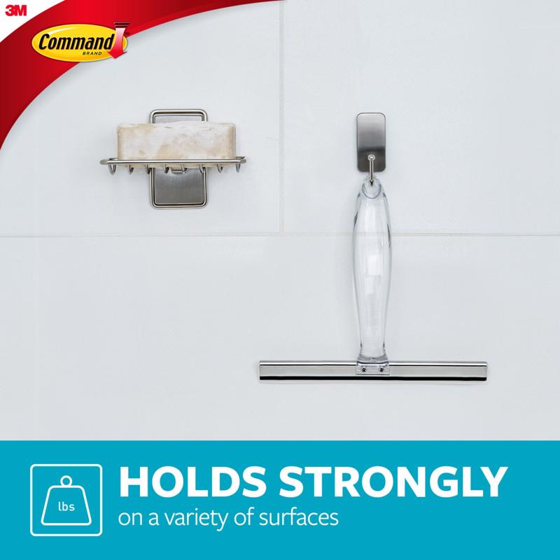 3M Command Small Metal Bath Squeegee