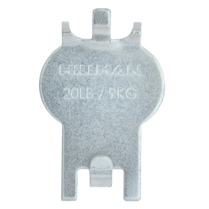 HILLMAN High & Mighty Steel-Plated Gray Hanger Picture Hanger 20 lb 5 pk