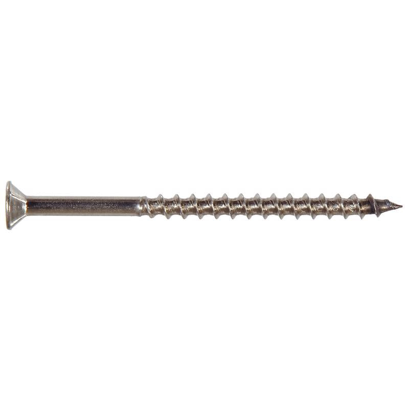 HILLMAN Deck Plus No. 8 Ga. X 1-5/8 in. L Stainless Steel Star Flat Head Deck Screws 25 pk