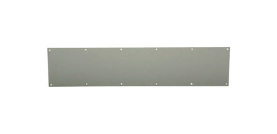 Ives 34 in. L Satin Gray Stainless Steel Push Plate