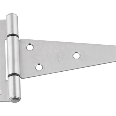 National Hardware 6 in. W X 6 in. L Silver Stainless Steel Heavy Duty T Hinge