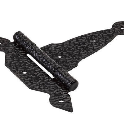 National Hardware 1/8 in. W X 6 in. L Black Steel Spear T Hinge