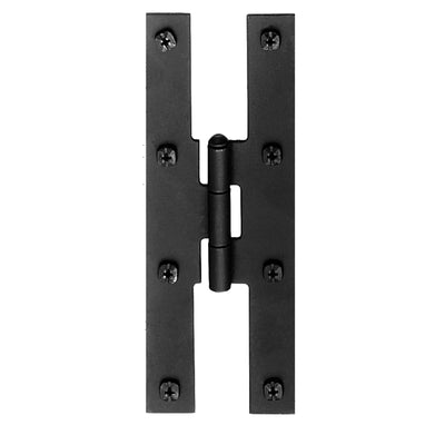 Acorn 7 in. L Black H Hinge
