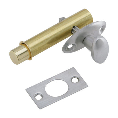 Ives Satin Nickel Brass Mortise Bolt
