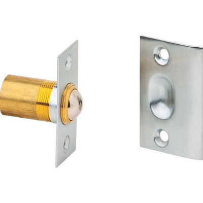 Ives Polished Chrome Brass Ball Catch