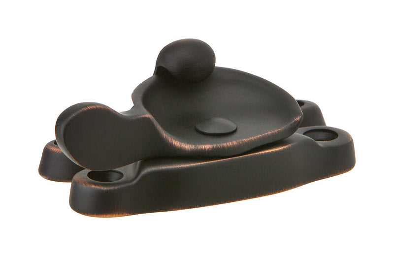 Ives Aged Bronze Black Aluminum Window Lock