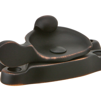 Ives Aged Bronze Black Aluminum Window Lock