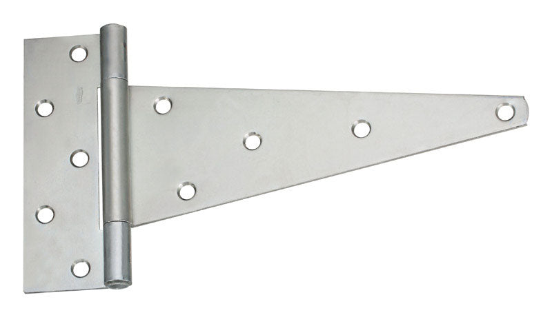 National Hardware 12 in. W X 12 in. L Zinc Plated Steel Heavy Duty T Hinge
