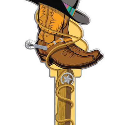 Lucky Line Key Shapes Cowboy House Key Blank Single For Kwikset KW1/11
