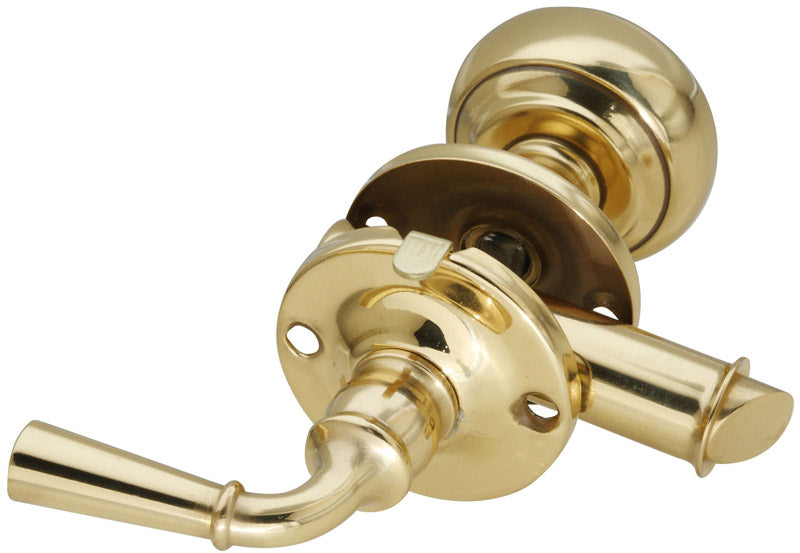 National Hardware Bright Brass Zinc Screen Storm Door Latch