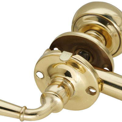National Hardware Bright Brass Zinc Screen Storm Door Latch