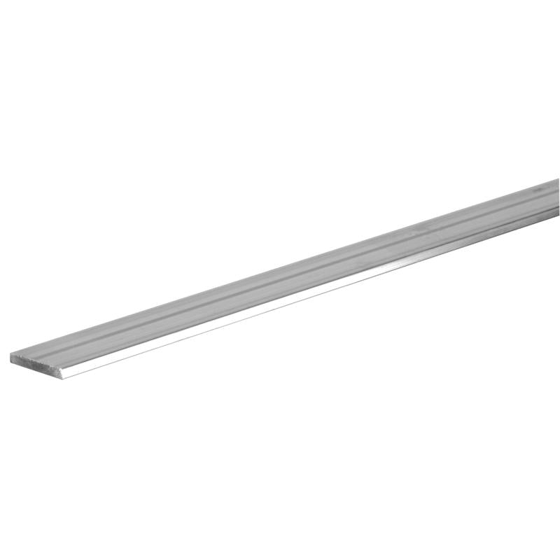 SteelWorks 0.125 in. X 1.5 in. W X 8 ft. L Weldable Aluminum Flat Bar