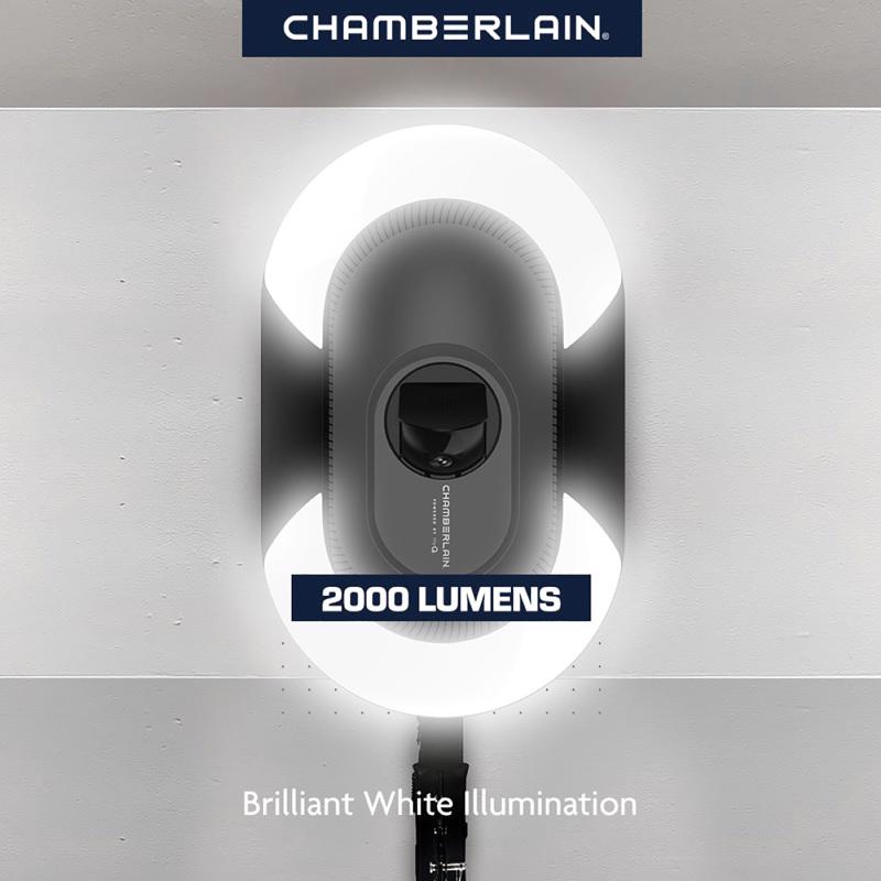 Chamberlain Secure View 1.25 HP Belt Drive WiFi Compatible Smart-Enabled Garage Door Opener