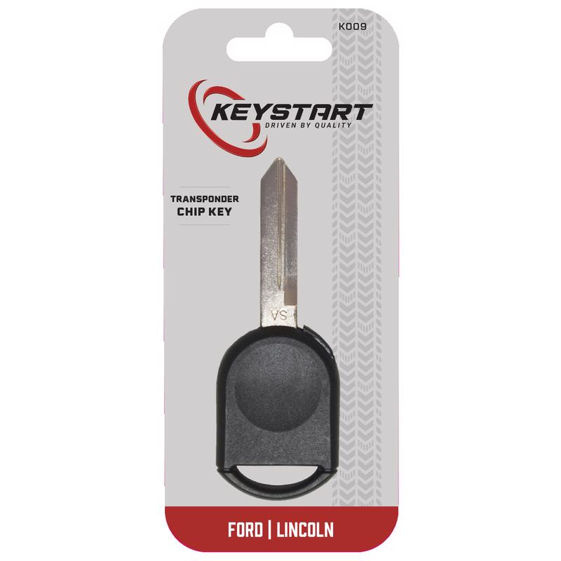 KeyStart K009 Advanced Security Automotive Transponder Modular Head Traditional Blade For Ford Linco