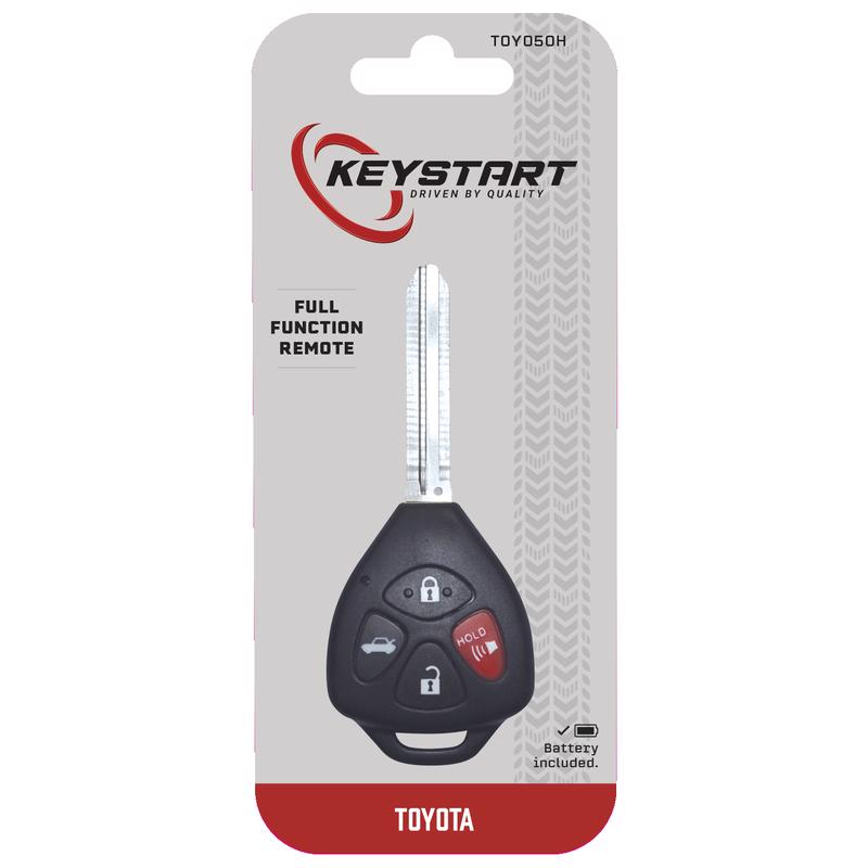 KeyStart TOY050 Advanced Security Automotive Remote HD Key Traditional Blade For Toyota