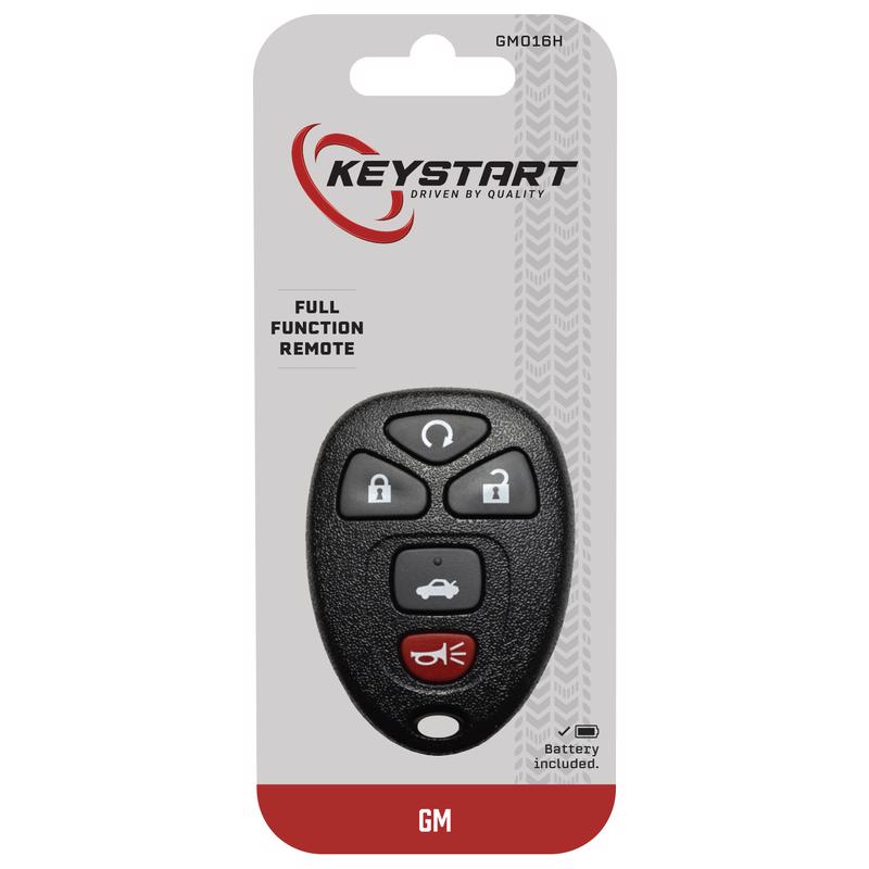 KeyStart GM016 Advanced Security Automotive Remote HD Key Remote Only For General Motors