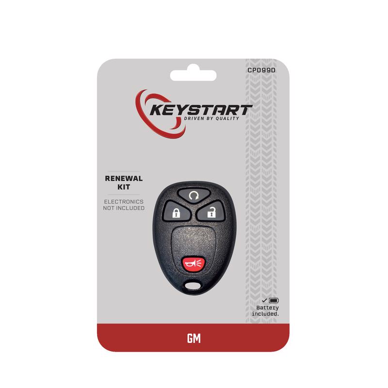 KeyStart CP099 Renewal KitAdvanced Remote Automotive Remote HD Key Remote Only For General Motors