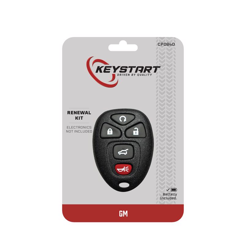 KeyStart CP084 Renewal KitAdvanced Remote Automotive Replacement Key Remote Only For General Motors