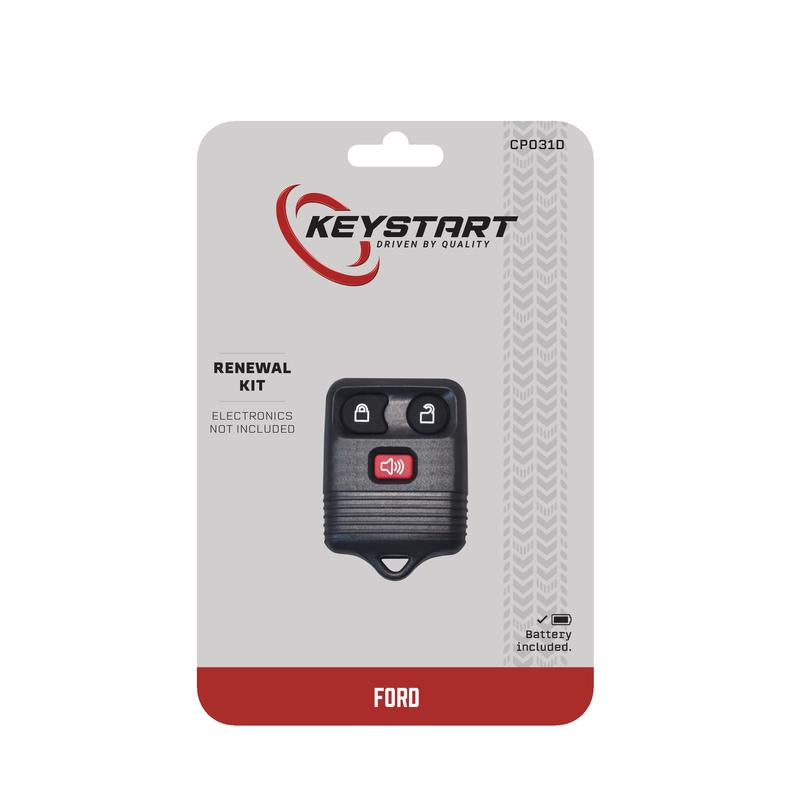 KeyStart CP031 Renewal KitAdvanced Remote Automotive Replacement Key Remote Only For Ford Lincoln Ma