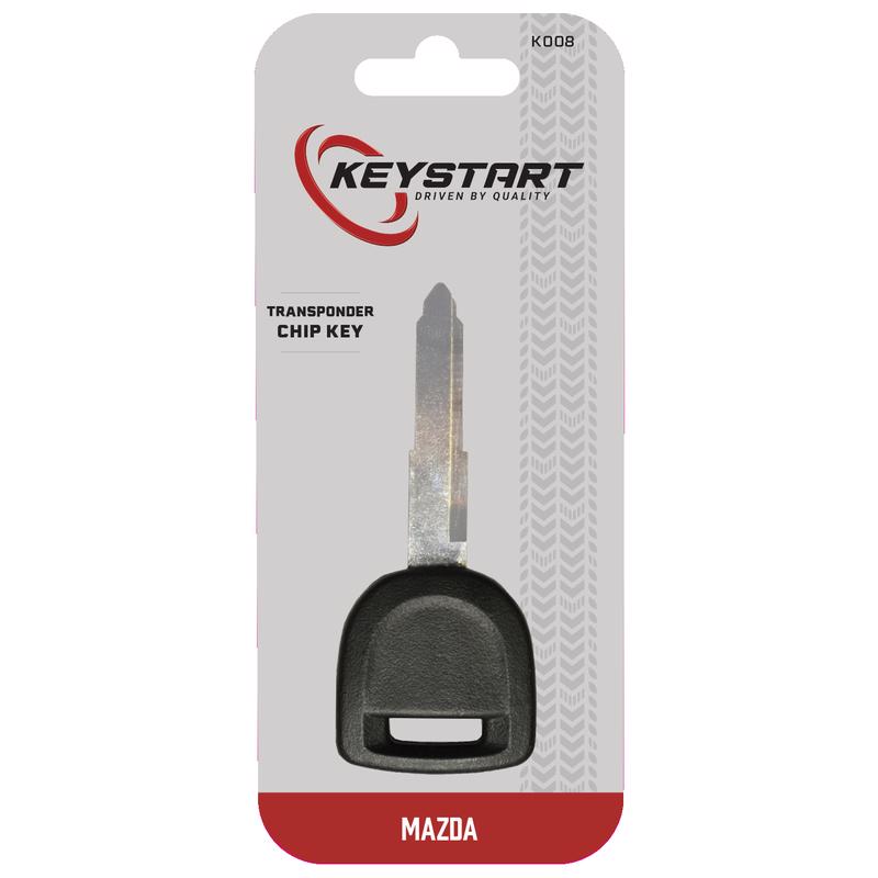 KeyStart K008 Advanced Security Automotive Transponder Modular Head Traditional Blade For Mazda
