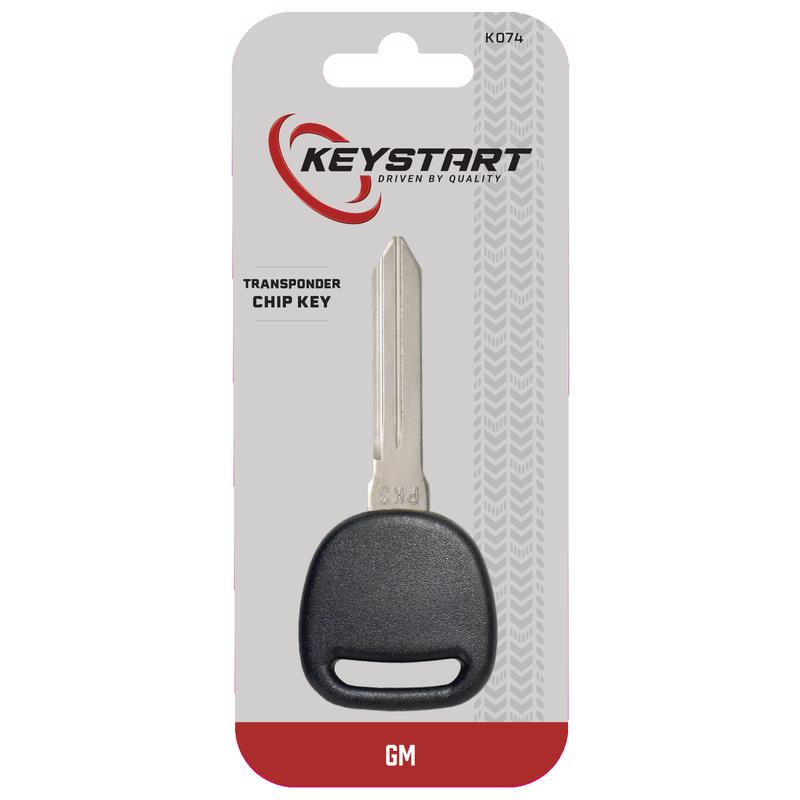 KeyStart K074 Advanced Security Automotive Transponder Modular Head Traditional Blade For General Mo