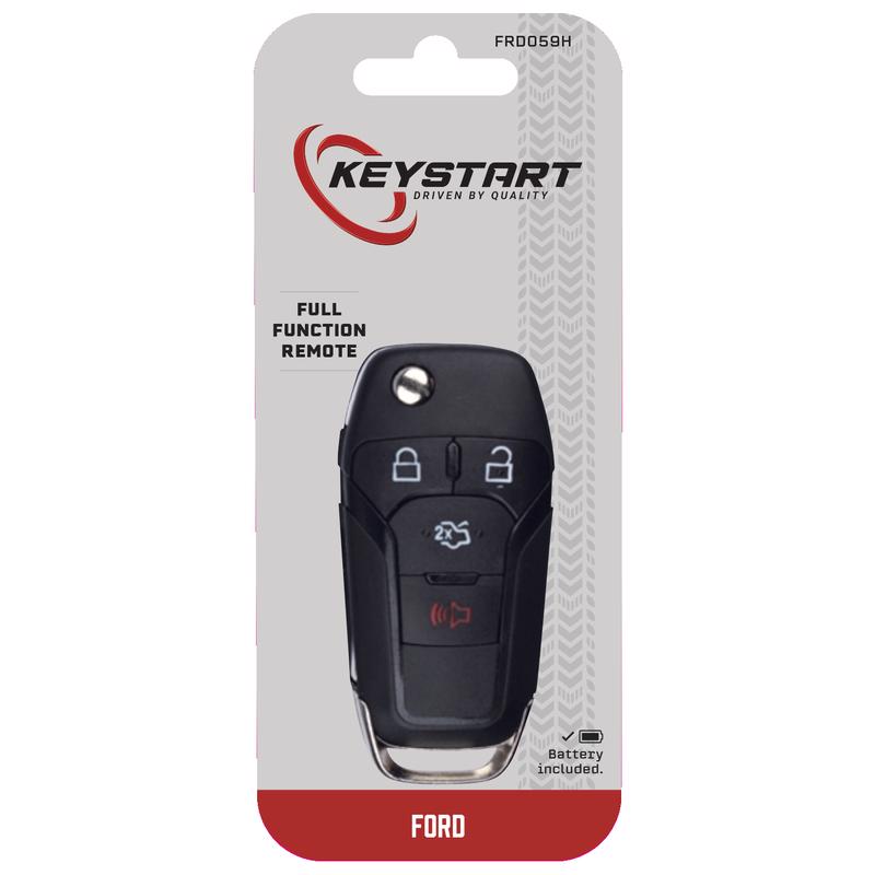 KeyStart FRD059 Advanced Security Automotive Flip Key Sidewinder Blade For Ford