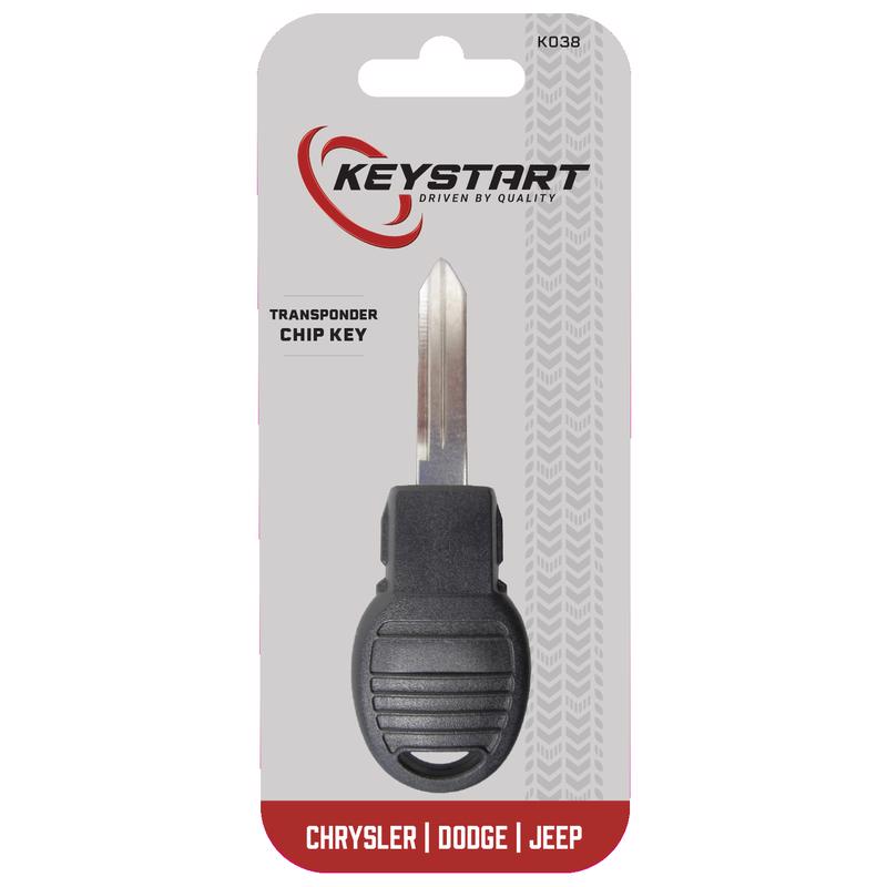 KeyStart K038 Advanced Security Automotive Transponder Modular Head Traditional Blade For Chrysler D