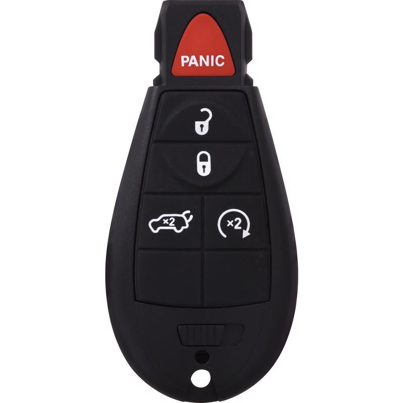 KeyStart FBK017 Advanced Security Automotive Key FOB Shell Traditional Blade For Chrysler Dodge Jeep