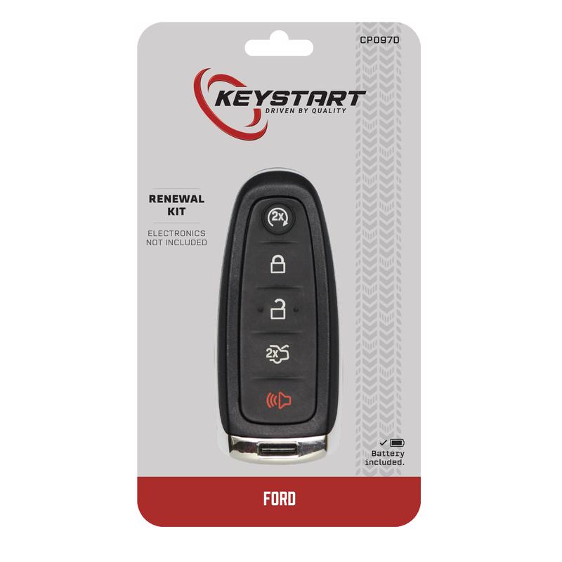 KeyStart CP097 Renewal KitAdvanced Remote Automotive Replacement Key Traditional Blade For Ford Linc