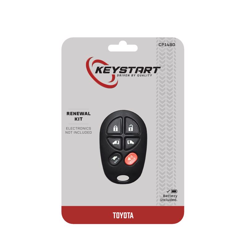 KeyStart CP148 Renewal KitAdvanced Remote Automotive Remote HD Key Remote Only For Toyota