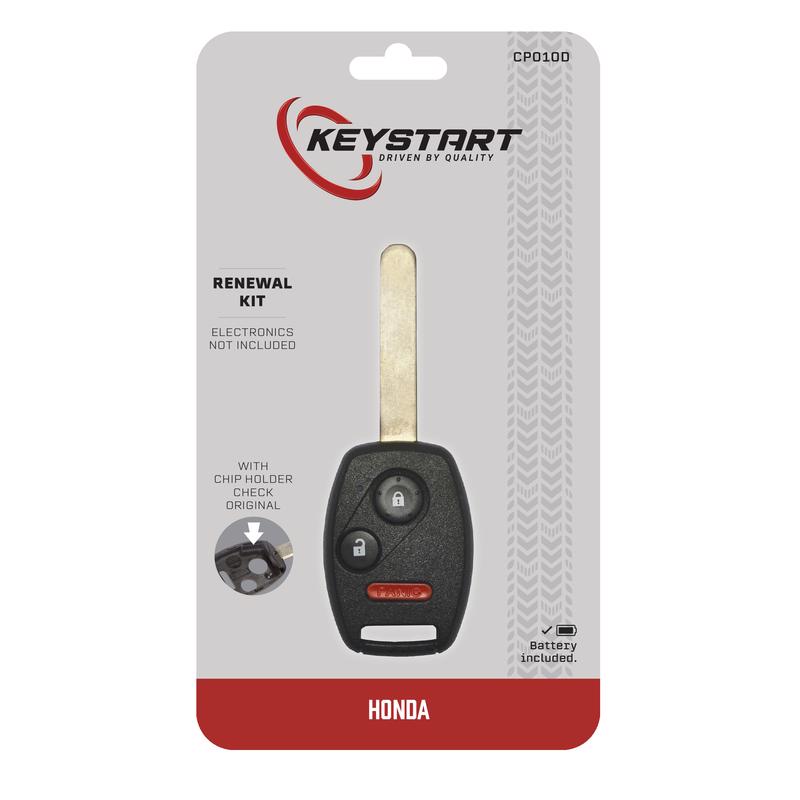 KeyStart CP010 Renewal KitAdvanced Remote Automotive Replacement Key Sidewinder Blade For Honda