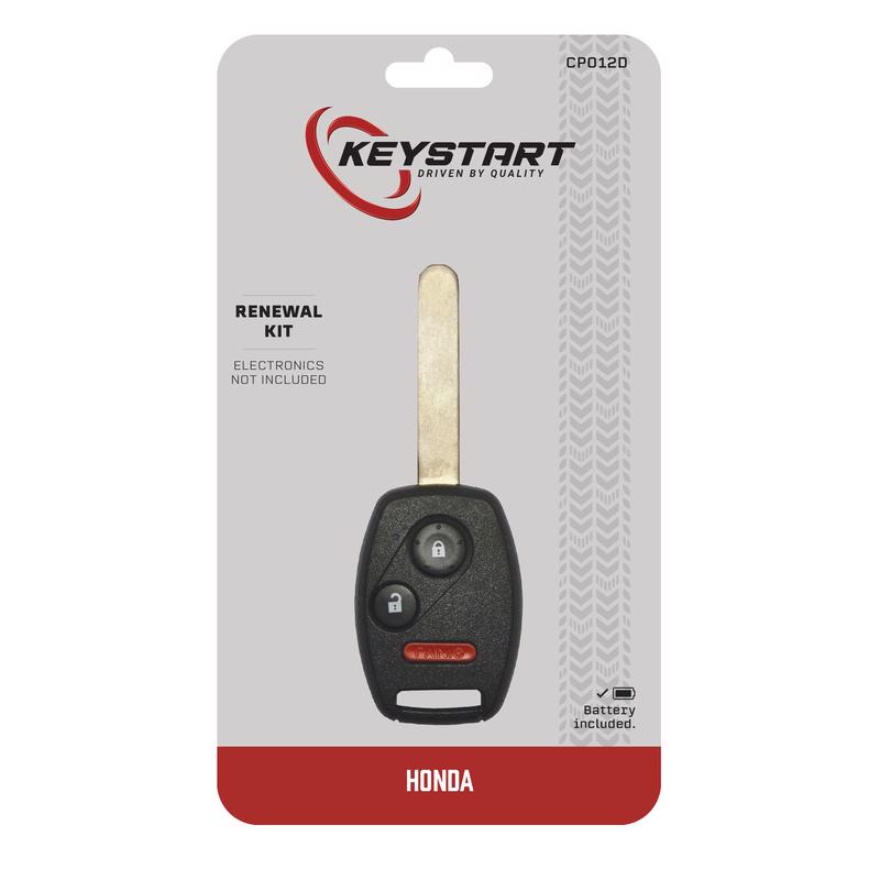 KeyStart CP012 Renewal KitAdvanced Remote Automotive Replacement Key Sidewinder Blade For Honda