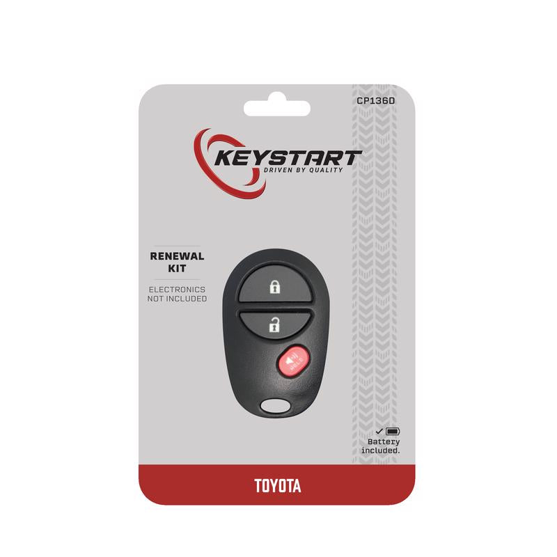 KeyStart CP136 Renewal KitAdvanced Remote Automotive Replacement Key Remote Only For Toyota